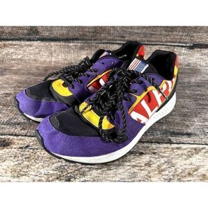 Ralph Lauren Polo TRAIN 100-SK-ATH Purple Tech Suede Alpine Mens Size 9 D